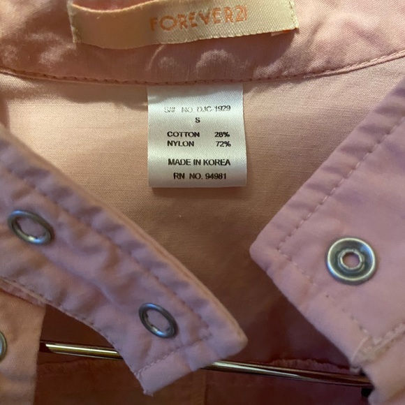 Blush Button Up - Picture 2 of 2